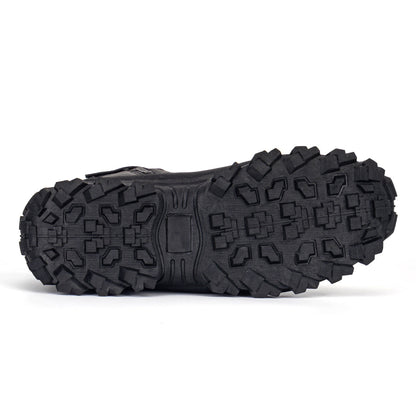 Men Combat Boots Waterproof Non-Slip Hiking Boots Anti-Puncture Anti-Sprain Work Boots