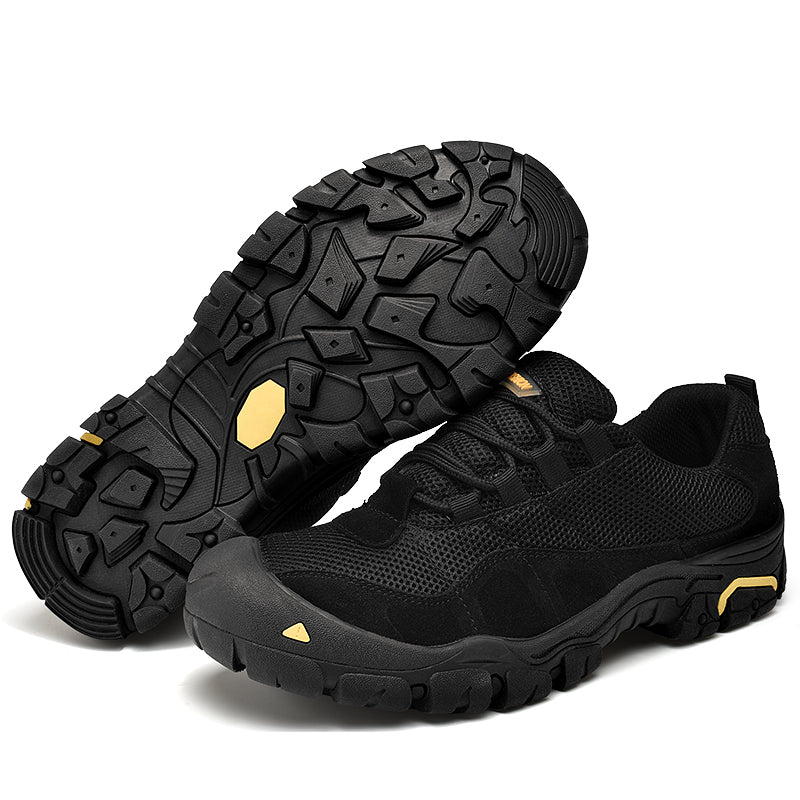 ✨Authentic Quality Assurance - Men's Factory Breathable Waterproof Anti-Collision Anti-Slip Sneakers