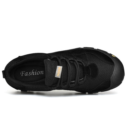✨Authentic Quality Assurance - Men's Factory Breathable Waterproof Anti-Collision Anti-Slip Sneakers