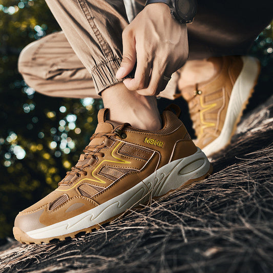 🚀(Lowest Price Ever) - Men's Orthopedic Hiking Shoes | Wide Toe Box, Arch Support, Pain Relief, Non-Slip, Lightweight for Comfort