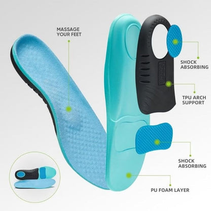 Men's Thickened Sole Elastic Collar Orthopedic Insole Comfortable Outdoor Shoes Casual Shoes
