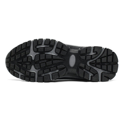 Men's Orthopedic Slip-On Winter Walking Shoes - Fleece-Lined, Waterproof & Anti-Slip Rubber Sole
