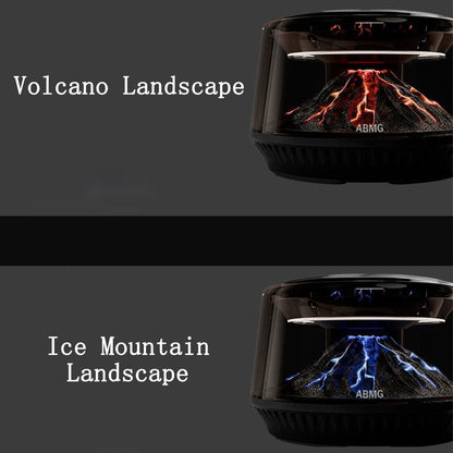 Volcano & Glacier Car Air Freshener
