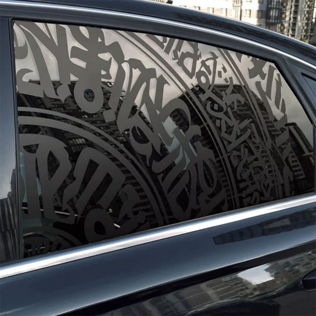 Car Window Stickers Carving Series