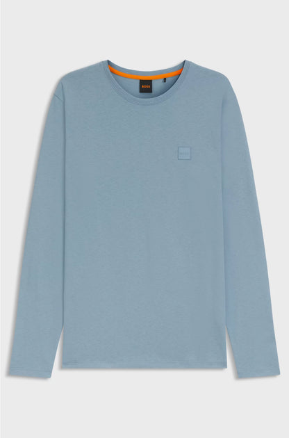 COTTON-JERSEY T-SHIRT WITH LOGO PATCH