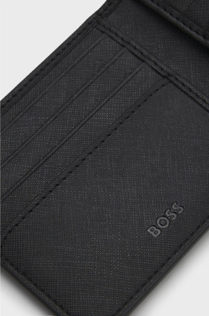 BILLFOLD WALLET WITH FOIL-EMBOSSED LOGO