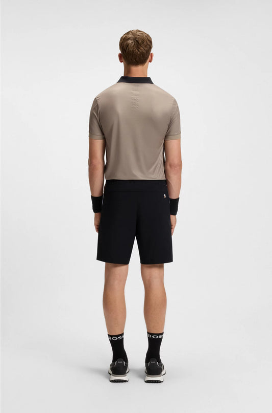 ACTIVE TENNIS SHORTS IN STRETCH FABRIC WITH MOISTURE MANAGEMENT