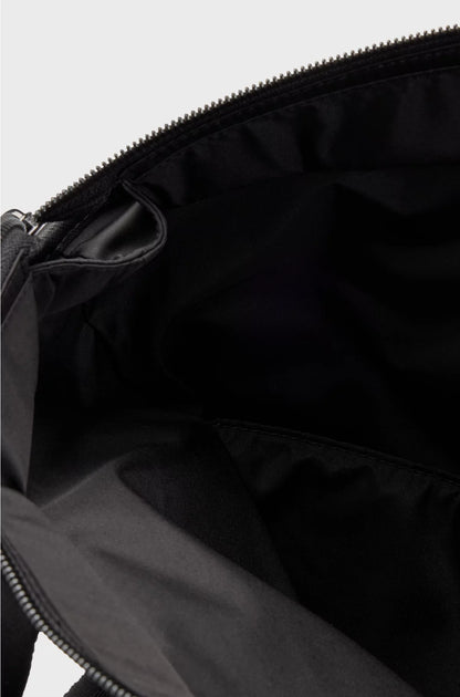 TWIN-POCKET TOTE BAG WITH SHOULDER STRAPS