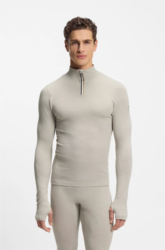 SKI WOOL-BLEND BASE LAYER TOP