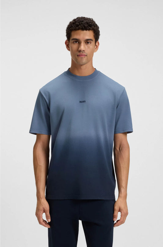 COTTON-JERSEY T-SHIRT WITH DEGRADE EFFECT