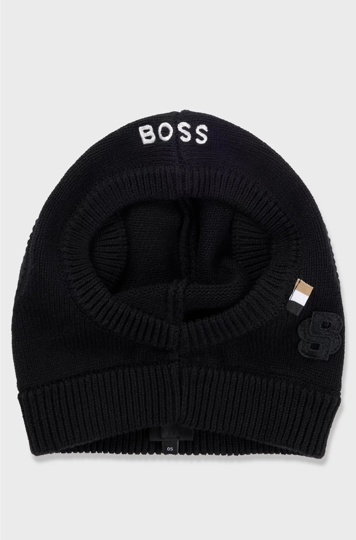 KNITTED DOG HAT WITH DOUBLE B MONOGRAM