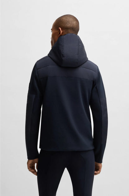 EQUESTRIAN WATER-REPELLENT HYBRID PADDED JACKET