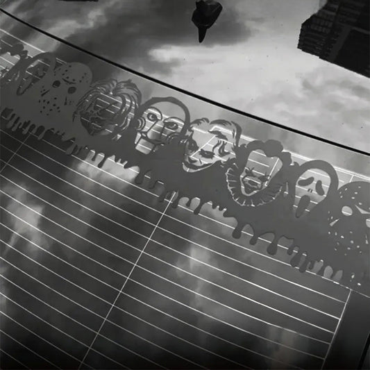 Horror Icons Car Decal