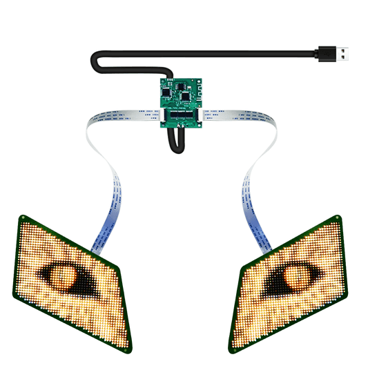 Programmable Eyes LED Display