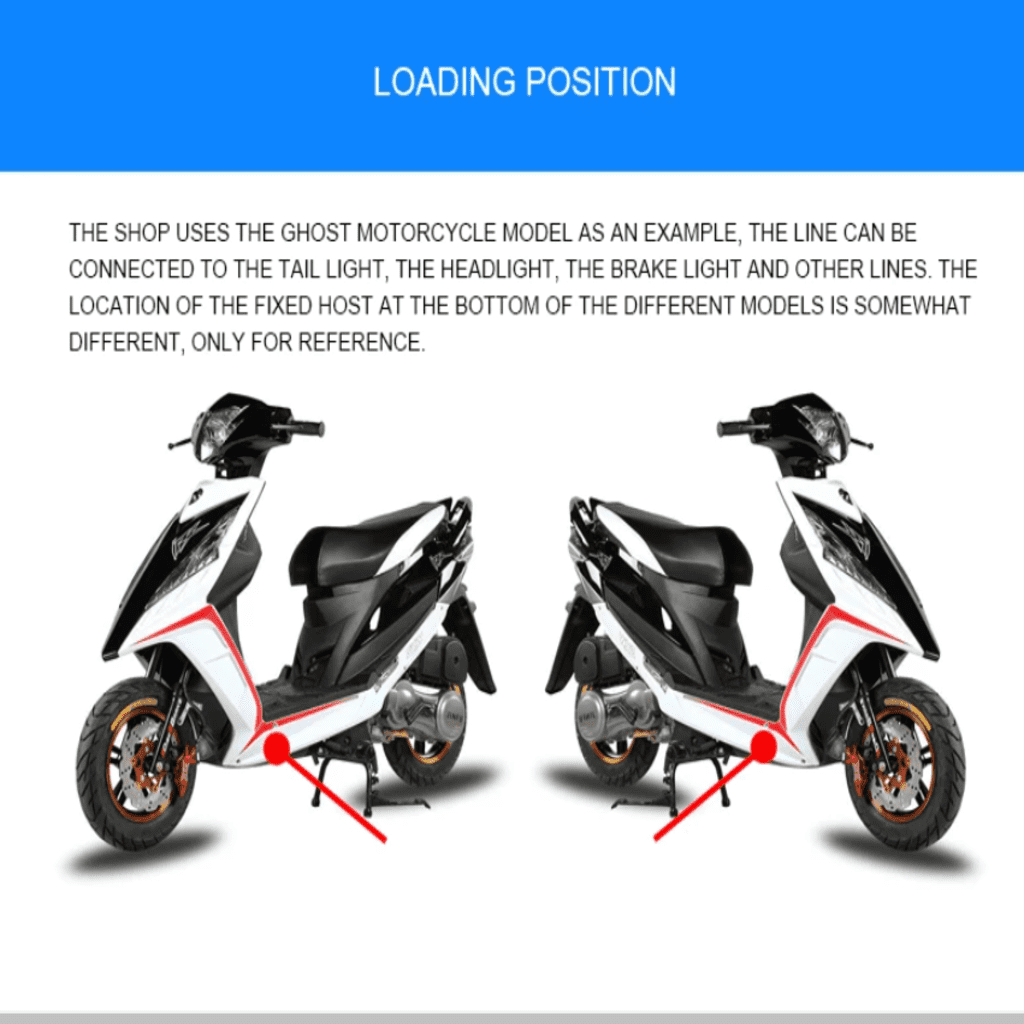 Angel Wings Motorcycle LED Light