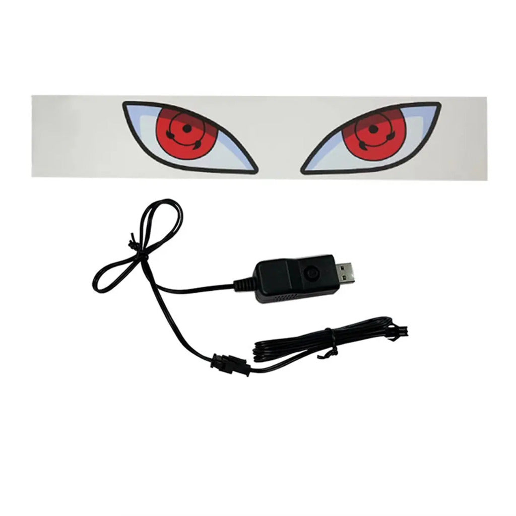 Crystal Eyes Led Car Sticker