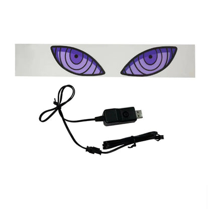 Crystal Eyes Led Car Sticker
