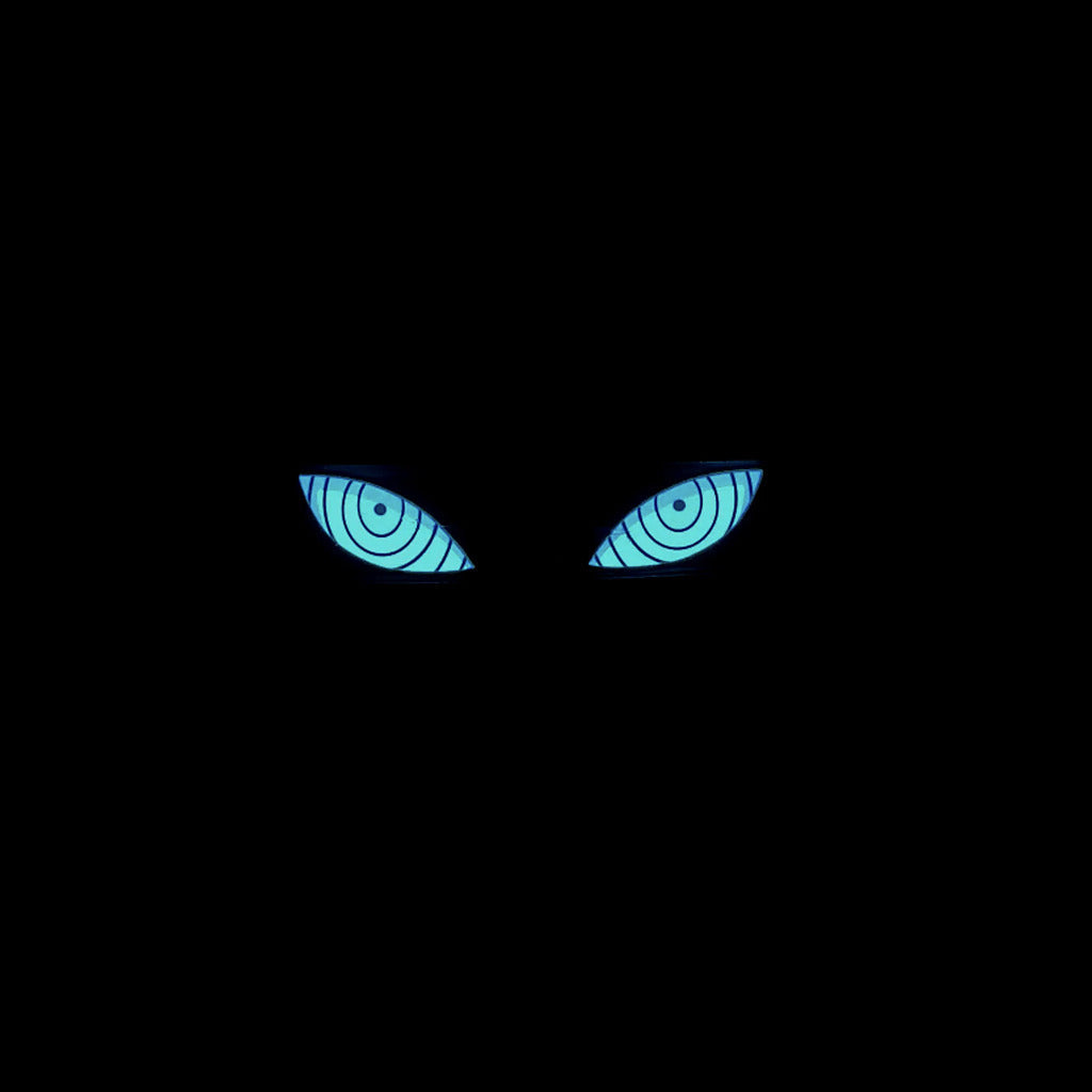Crystal Eyes Led Car Sticker