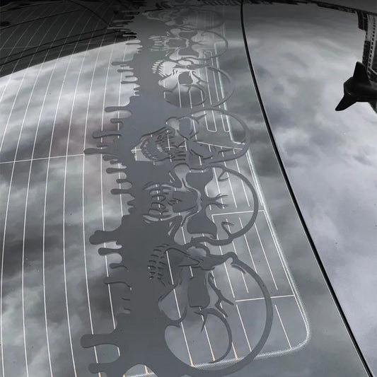 Skull Car Window Decals