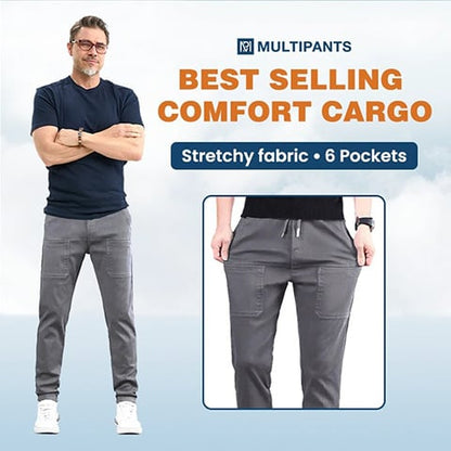 💥MultiPants – High Stretch Multi-pocket Durable Cargo Pants